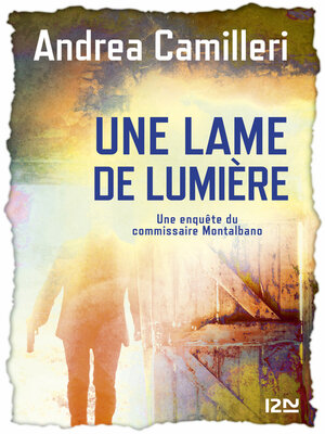 cover image of Une lame de lumière